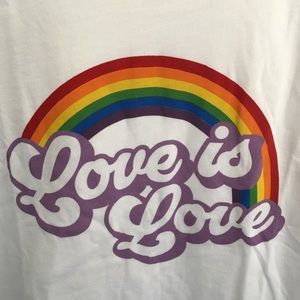 NWT Prince Peter Love is love pride T-shirt
